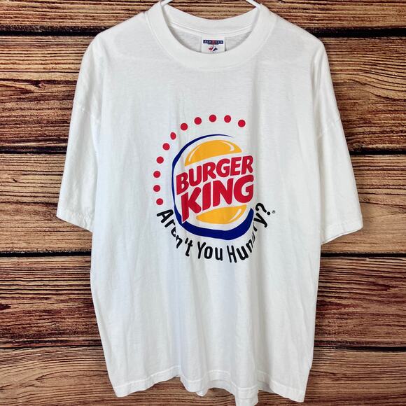Vintage Burger King "Aren't You Hungry?" Promo T-shirt - Picture 2 of 7